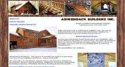Desktop Screenshot of adirondackbuildersinc.com